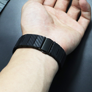 Carbon <strong>Fiber</strong> Pattern Band for <strong>Google</strong> Pixel Watch Straps Women Men Watchband Carbon <strong>Fiber</strong> Watch Band for Pixel Watch Bracelet - Product Image 2