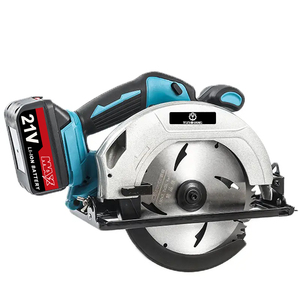 Machine à bois sans fil de qualité industrielle avec scie circulaire sans balais à batterie lithium-ion, pour la découpe de pierre et de bois - Product Image 4