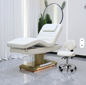 Hot Sale Salon Furniture Durable Modern Milking Comfortable Electric Eyelash Facial SPA Cosmetic Newest Beauty Salon Beauty <b>Bed</b> - Product Image 6