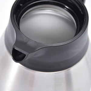 <span class=keywords><strong>Carafe</strong></span> à café isolée thermiquement en acier inoxydable 2L Fiole à vide à double paroi avec couvercle Style au <span class=keywords><strong>design</strong></span> classique - Product Image 4