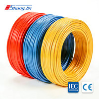 Câble flexible isolé en PVC en cuivre CE pour VR 1* 4mm 300/500V pour le câblage domestique et les applications de construction