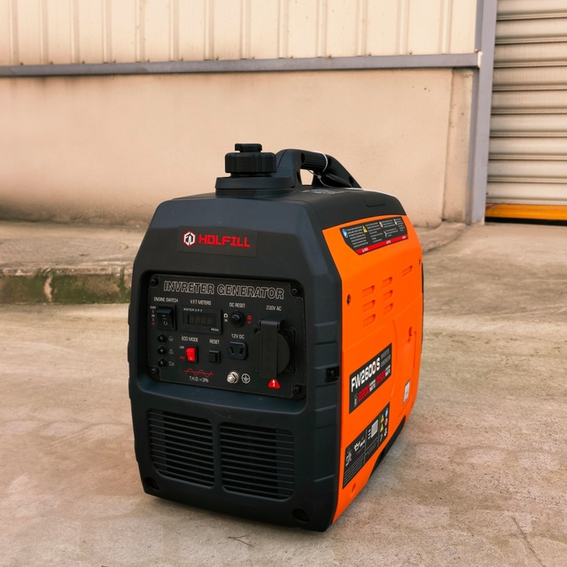 Silent Inverter Generator 2200W 2500W Portable Small Gasoline Petrol Frequency Stabilized Power Generator
