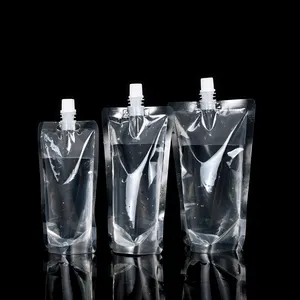 Isotonic and sports drinks energy drinks clear portable bag