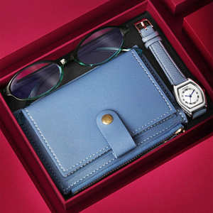 Coffret Cadeau <span class=keywords><strong>Montre</strong></span> Femme Tomi Lucky Fox en Quartz, 3 Pièces : <span class=keywords><strong>Montre</strong></span>-Bracelet, Lunettes et Portefeuille – Ensemble Luxe Tendance Lumineux - Product Image 5