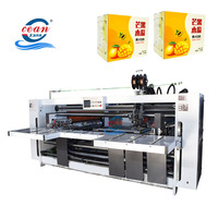 Machine à coudre les cartons semi-automatique haute vitesse Ocean de haute qualité, pour la couture de boîtes en carton ondulé en deux parties
