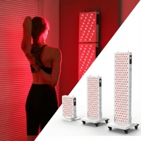 Panel de Terapia de Luz Roja NIR de 660nm y 850nm GLPE OEM/ODM, Doble Longitud de Onda, Temporizador, Regulación de Intensidad, Personalización de Marca y Empaque, Uso Doméstico, Escritorio