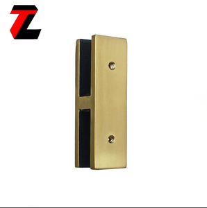 Support de verre moderne noir brossé en acier inoxydable 316, résistant à la rouille, pour verre trempé de 12 mm, pince pour balustrade d'escalier et <span class=keywords><strong>cloison</strong></span> de douche - Product Image 4