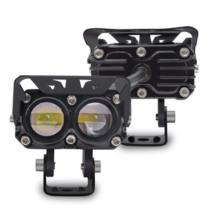 Motorcycle Spotlights Dual Color <b>Led</b> 12-24V Off-Road <b>Work</b> <b>Lights</b> With White And Yellow Illumination - Product Image 2