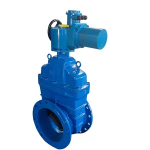 Iron Valve With Actuators Electric Slide Gate Valves Electric Actuator