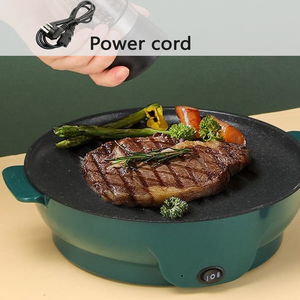 Poêle à griller électrique à revêtement antiadhésif Contrôle de la température Usage extérieur domestique Essentiel - Product Image 4