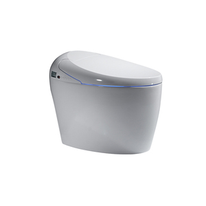 Foshan Une Pièce salle de Bain Autoportante Intelligente En Céramique <span class=keywords><strong>Wc</strong></span> Toilettes Intelligentes Avec Toilettes Bidet - Product Image 1