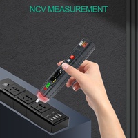 GVDA 스마트 펜 타입 디지털 멀티 미터 True RMS 자동 범위 DC AC 전압 미터 전압계 NCV 위상 시퀀스 테스터