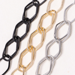 โซ่คาดเอวโลหะทรงเรขาคณิตแฟชั่นสำหรับผู้หญิง สีทอง สีเงิน สีดำ ทำจากโลหะผสมสังกะสี สวมใส่ได้ทุกวัน สไตล์ฮิปฮอป - Product Image 4