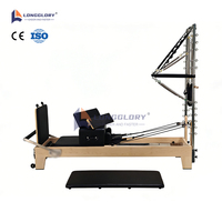 Equipo de Pilates para Mejorar la Postura, Torres de Pilates de Madera de Arce, Torres de Pilates para Ejercicios en Casa