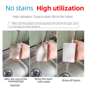 Nhà Bếp Sản Phẩm Làm Sạch Vết Bẩn Scuff Remover Ma Thuật Miếng Bọt Biển Tẩy <span class=keywords><strong>Melamine</strong></span> Bọt - Product Image 4