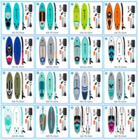 Planche de SUP en bois au design nouveau, prix d'usine, planche de surf personnalisée inspirée du lion, planche de paddle gonflable personnalisable, planche de paddle gonflable pour l'eau