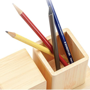 Square <b>Digital</b> LED Desk Alarm <b>Clock</b> With USB and <b>Battery</b> Supply with Penholder Wooden Alarm <b>Clock</b> Reloj <b>Digital</b> Table Desk <b>Clock</b> - Product Image 6