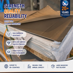 Pre Painted Stainless Steel 0 5mm Astm 405 Ss 2304 Duplex 430 202 17-4ph Visse 6x30 Inox T Te Plate Foshan Metal Sheet - Product Image 1