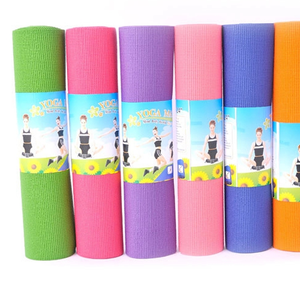 Tapis de yoga en PVC, large et épais, écologique, sans odeur, pour Pilates, portable, pour la musculation à domicile, modèle de marque OEM - Product Image 5