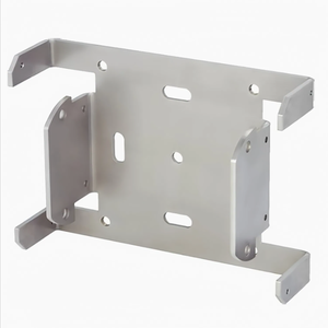 Custom Sheet Metal Stamping <b>Bracket</b> Chassis Mounting Shell <b>Black</b> Powder Coated Metal Equipment Support Housing Parts - Product Image 3