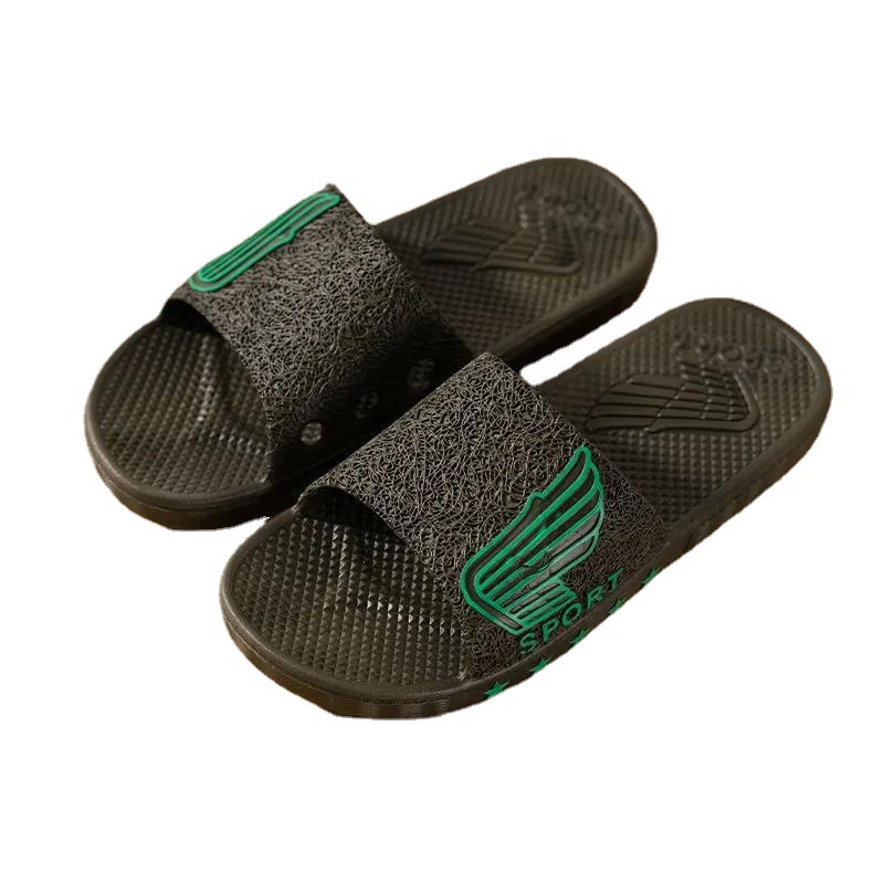 Летние модные тапочки с мягкой подошвой для дома, ванной, пляжа, мужские сандалии, тапочки с индивидуальным логотипом, сланцы