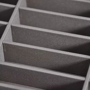 Bandeja para Pulseras, Color Gris, Cuadrada, 48 Compartimentos, Contenedor de Almacenamiento de Pulseras de Alta Gama, Bandeja de Terciopelo para Exhibición de Joyería y Brazaletes para Boutiques - Product Image 6