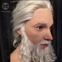 Masques hyperréalistes personnalisés en silicone pour le visage entier, masque de costume pour Halloween, Noël, masque de cosplay pour hommes, fête, carnaval