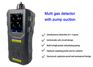 Detector portátil de monitor de calidad del aire multigas para <span class=keywords><strong>gases</strong></span> de refrigeración R144A/R410A con tecnología de succión de bomba - Product Image 3