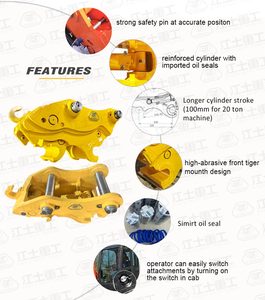 OEM fabrik preis <span class=keywords><strong>komatsu</strong></span> bagger schnelle koppler - Product Image 4