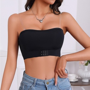 Sujetador Bandeau sin Tirantes con Cierre Frontal Antideslizante, Lencería sin Espalda con Efecto Push-Up para Mujer al por Mayor - Product Image 5