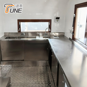 Oferta Especial: Remolque de Comida Móvil Estilo Retro, Totalmente Equipado, Carrito de Comida Callejera en Venta a Precio Descontado, Listo para Enviar - Product Image 5