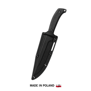 Couteau de chasse compact à lame fixe en acier O2, entièrement forgé à la main, avec étui Kydex pour la survie - Product Image 2