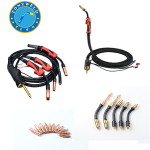 Torche de soudage MIG refroidie à l'eau FNS MTW250i 250A CO2 avec connecteur FSC 3,5M/4,5M - Product Image 4