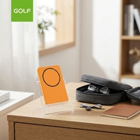 Banques d'alimentation portables sans fil magnétiques, minces, personnalisées, en alliage d'aluminium, charge rapide PD 20W, 5000mAh