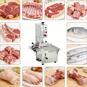 Scie à viande professionnelle sur mesure pour <span class=keywords><strong>boucherie</strong></span> en supermarché – Précision et réglage de l'épaisseur - Product Image 1