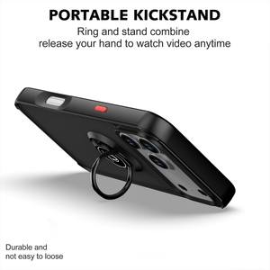 Acrylique Anneau Mobile Téléphone Cas pour iPhone 17 <span class=keywords><strong>Air</strong></span> 16 15 14 13 12 11 Pro <span class=keywords><strong>Max</strong></span> 16e SE4 Stand Dur Support De Voiture Antichoc Couvertures Arrière - Product Image 3