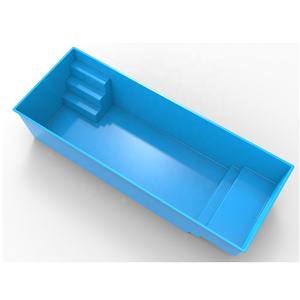 Piscina Grande Personalizada de Fibra de Vidrio Lista para Nadar Carcasa de Piscina Enterrada de Fibra de Vidrio - Product Image 5