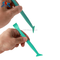 Kit d'outils de déroulage de film vinyle pour voiture : spatule triangulaire en PP, raclette pour vitres, outils de détaillage des bords