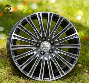 Jantes en alliage chromées argentées décalées pour <span class=keywords><strong>Mercedes</strong></span> 19 pouces 8J 8.5J 9.5J 5x112 ET36 ET43, jantes personnalisées <span class=keywords><strong>AMG</strong></span> C E S CLA <span class=keywords><strong>GLC</strong></span> Class - Product Image 5