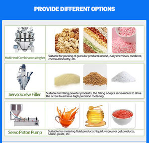 Ngang PREMADE phẳng túi/doypack túi bột điền niêm phong máy đóng gói - Product Image 2