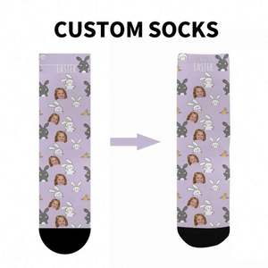 <span class=keywords><strong>Calcetines</strong></span> Personalizados <span class=keywords><strong>con</strong></span> Cualquier Logotipo. <span class=keywords><strong>Calcetines</strong></span> de Jacquard de Algodón Puro <span class=keywords><strong>con</strong></span> Diseños y Muestras Personalizadas - Product Image 3