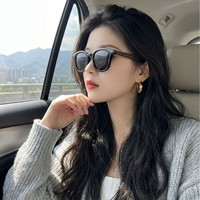 Lunettes de soleil carrées vintage UV400 à monture intégrale pour unisexe – Tendance, légères, mode, pour la conduite en extérieur