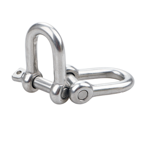 D Grilletes Fábrica 304 201 Acero inoxidable galvanizado Guangdong Foshan Plata Acero inoxidable Tipo europeo Gran grillete Dee Ss