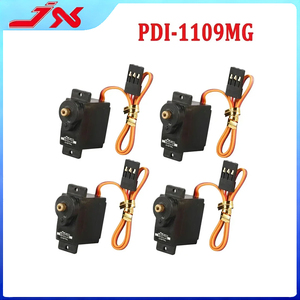Servo JX PDI-1109MG 4 Pezzi 9g 2.5kg con Ingranaggi in Metallo, <span class=keywords><strong>Mini</strong></span> Servo per Veicoli RC, Droni, Barche e Robot (Scala 1/18) - Compatibile - Product Image 1