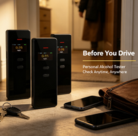 Alcootest numérique portable Airsense A5 avec capteur semi-conducteur à réponse rapide
