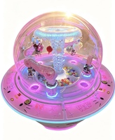 Machine d'arcade à monnayeur Fortune Cat pour 4 joueurs, avec griffes à bonbons et prix