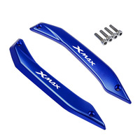XMAX dudukan pelat setang lampu depan speedometer, braket bantalan rem radiator peredam kejut