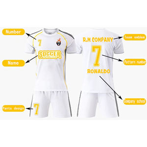 Jersey Sepak Bola Kustom Retro Neymar Santos 2526 yang Dipersonalisasi untuk Real Madrid - Product Image 6