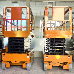 Equipo de elevación de plataforma de elevación eléctrica, 6m, 8 m, 10m, 12m, 18 M, tijera hidráulica autoaccionada, mesa de elevación móvil, envío gratis - Product Image 1