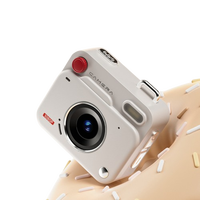 Mini caméra rétro personnalisée en usine, cadeau, 5MP 1080P HD, porte-clés portable, capteur CCD, flash manuel, caméra vidéo de poche pour étudiant